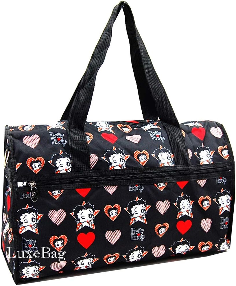 Buy Betty Boop Large Canvas Duffel Bag 