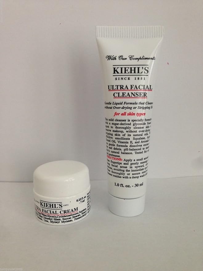 Amazon.com: Kiehl's Ultra Facial Cleanser 1 oz Tube : Beauty & Personal ...