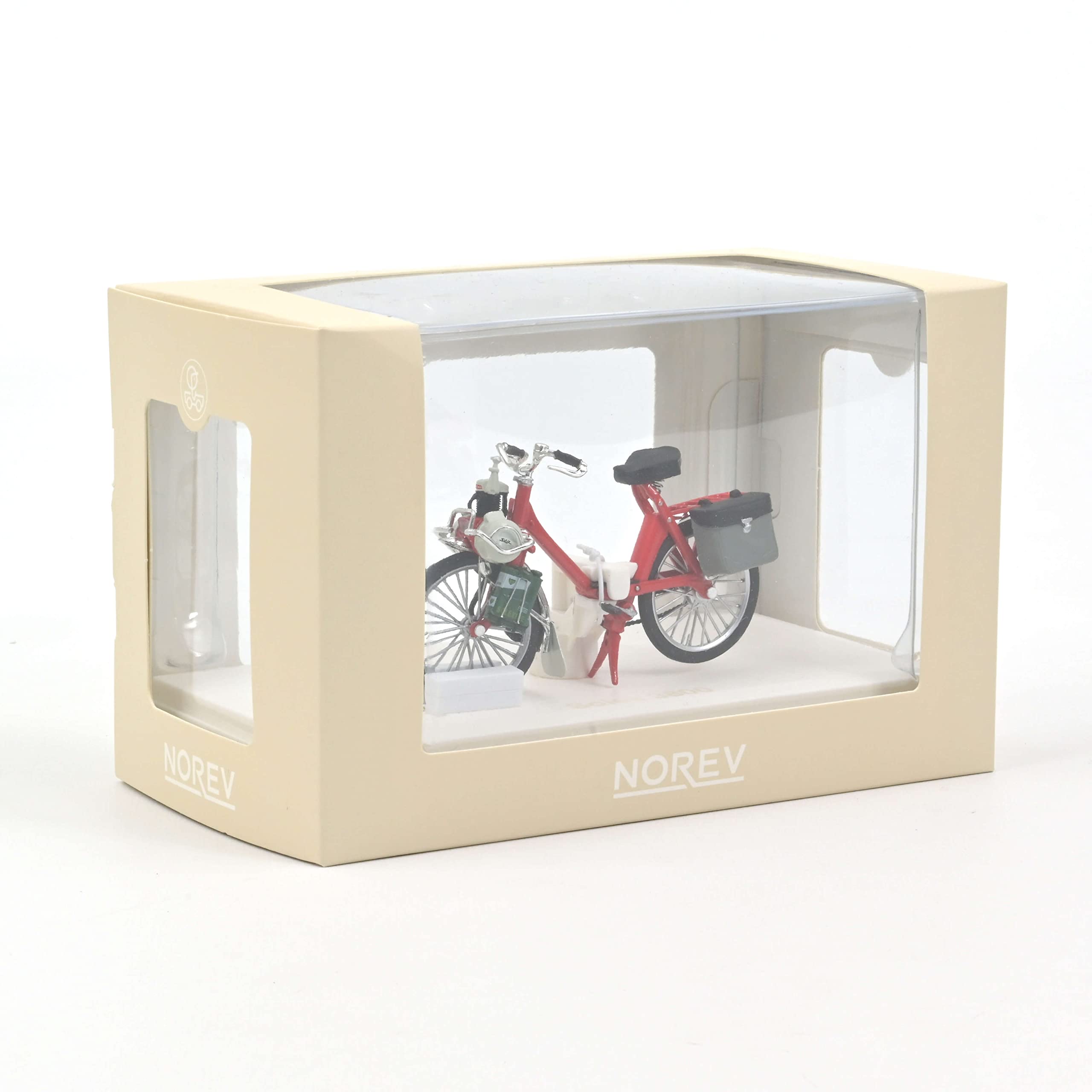 Norev- Solex 1969 Red 1:18 Miniaturowy, 182060, czerwony, 1/18
