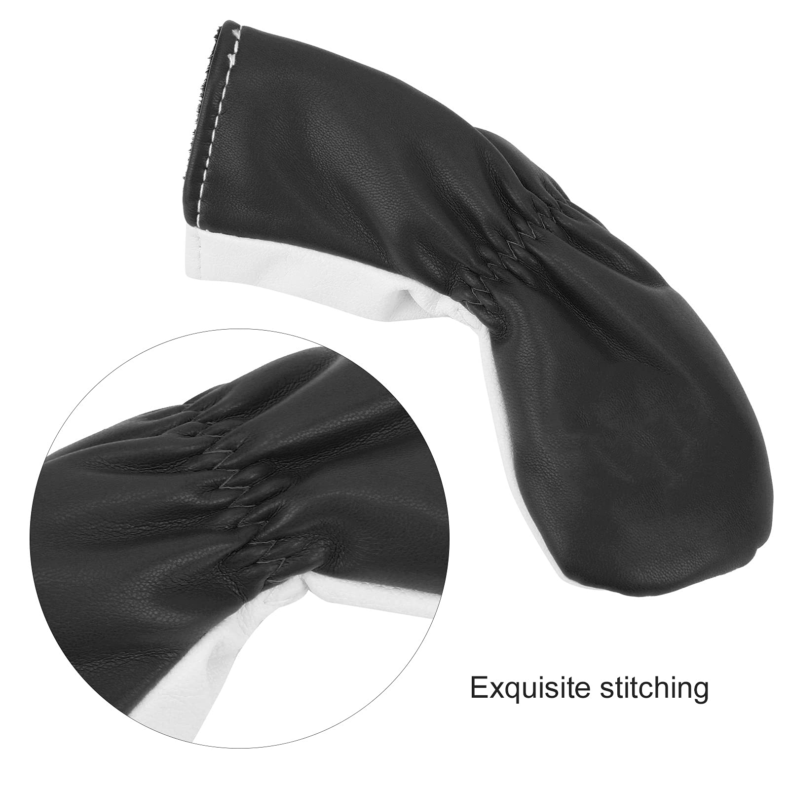9 Fundas para Palos de, Tela de PU Impermeable, Suave y Duradera con Bordado de Dibujos Animados para Protección de la Cabeza de Hierro