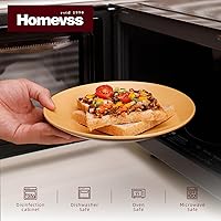 Vista 18 de Colors Life juego de vajilla, exterior negro brillante con interior de color mate