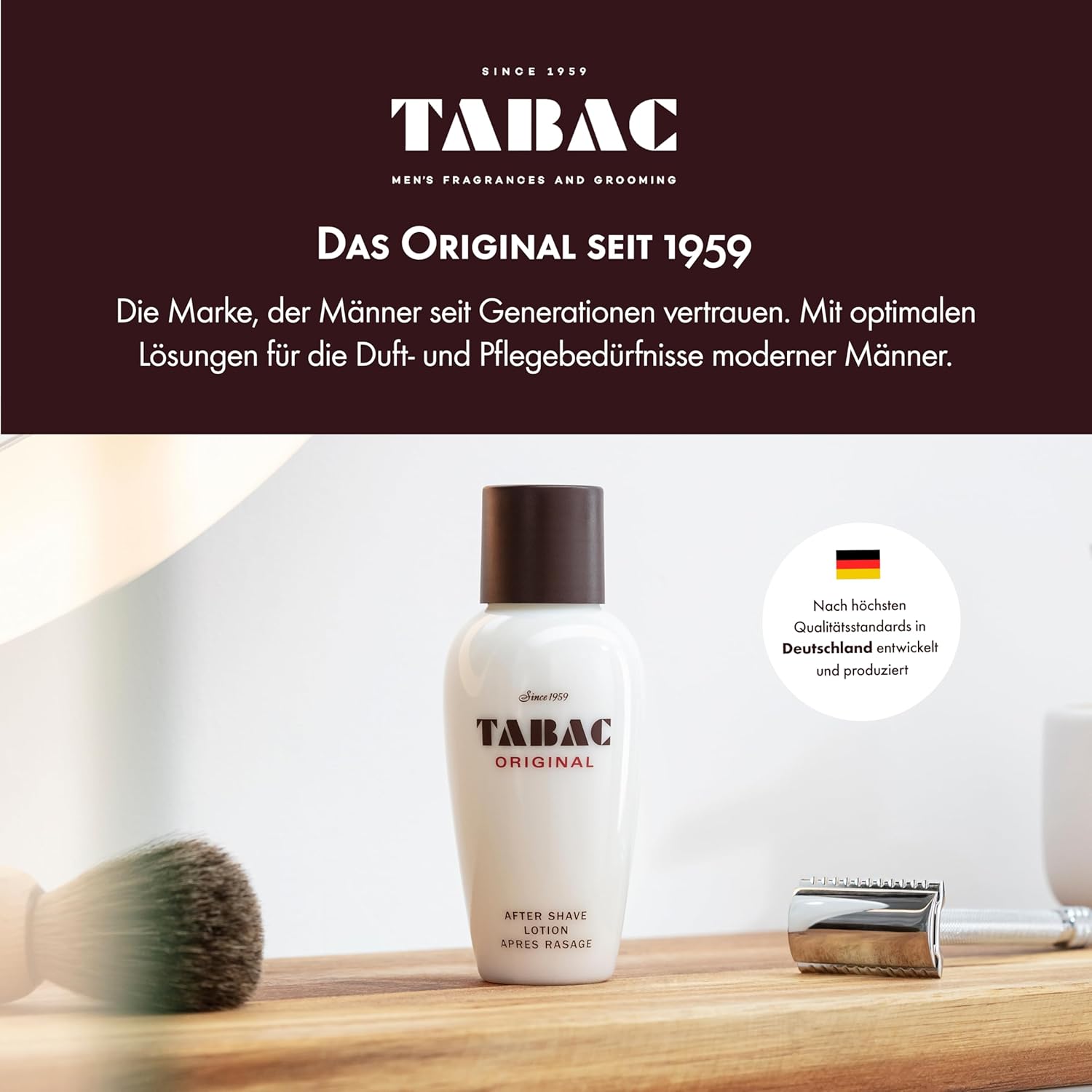 Tabac by Maurer & Wirtz for Men After Shave 10.1 oz