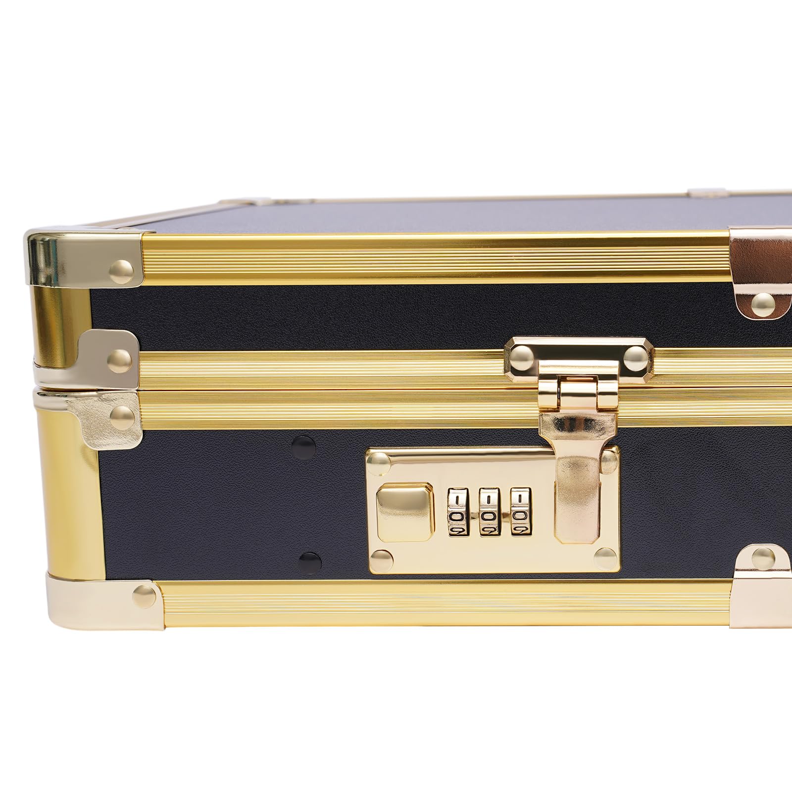 Valigetta professionale per barbiere, portatile da parrucchiere con lucchetto a combinazione, stile parrucchiere