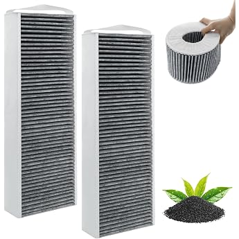 2 St ck Aktivkohlefilter f r Bora Pure/X Pure Dunstabzug PUAKF Filter with 5-Layer Filtration System f r Ihr Umluftkochfeld PURU oder PUXUErsatzfilter Zubeh r f r Bora Filter