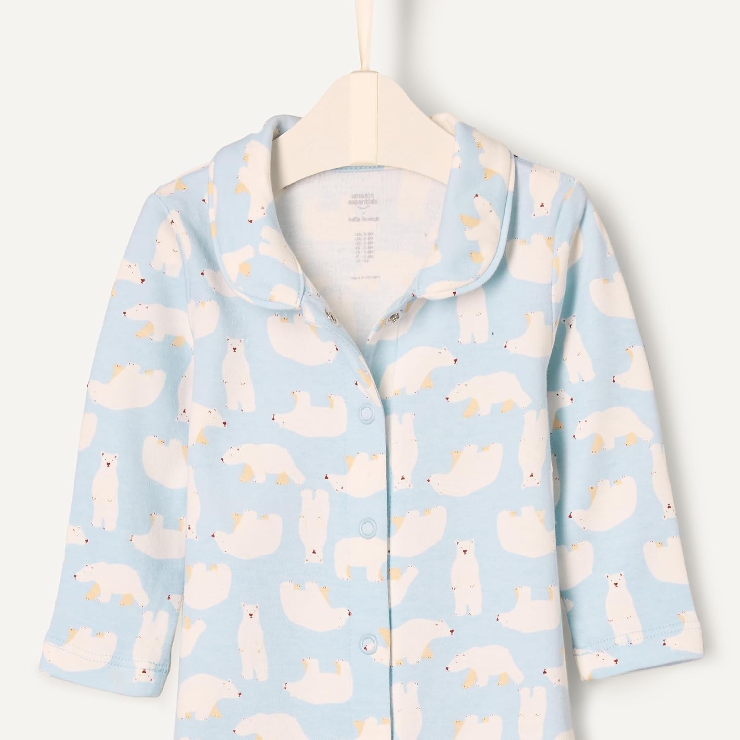 Amazon Essentials x Sofia Grainge Unisex Babies' Footless Sleepsuit - Image 4