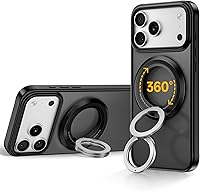 Vista 1 de SYNCWIRE para MagSafe Agarre para Teléfono, Rotación 360° Agarre Magnético para Teléfono Celular Soporte de Anillo Magnético Atril Soporte de Anillo