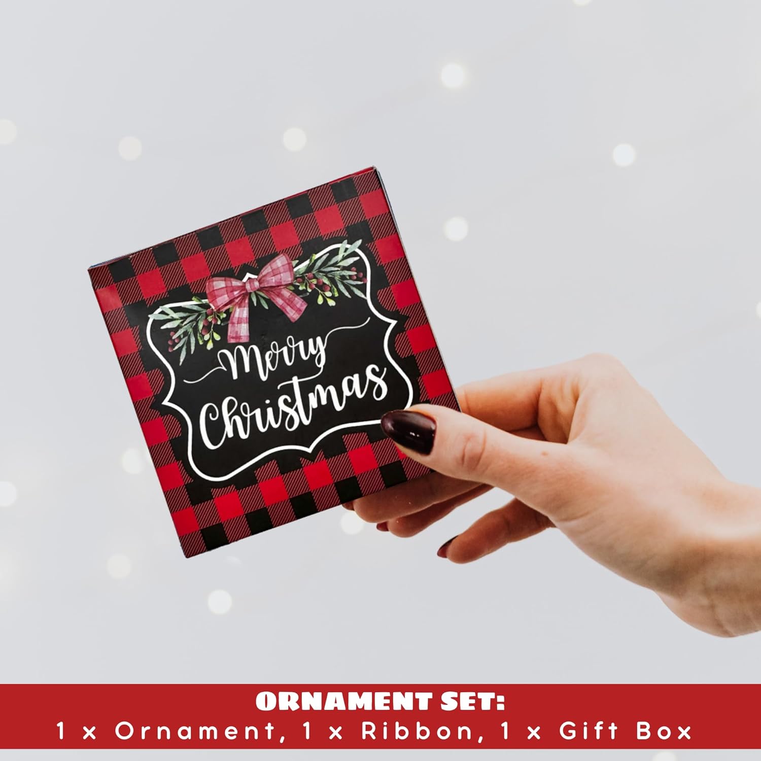 Makeup Ornament - Makeup Tool Ornaments for Christmas Tree - Lipstick Eyelash Brush Cosmetology Ornaments for Girls, Teenagers, Beauticians, Beauty Lovers - Acrylic Make-Up Artist Ornament - Image 3