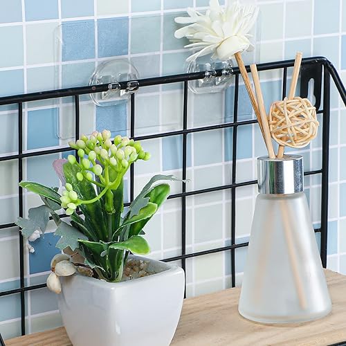 Miniatura 3 de Paquete de 12 ganchos adhesivos fuertes, ganchos adhesivos fuertes para pared, ganchos adhesivos impermeables para organizador de ducha, ganchos