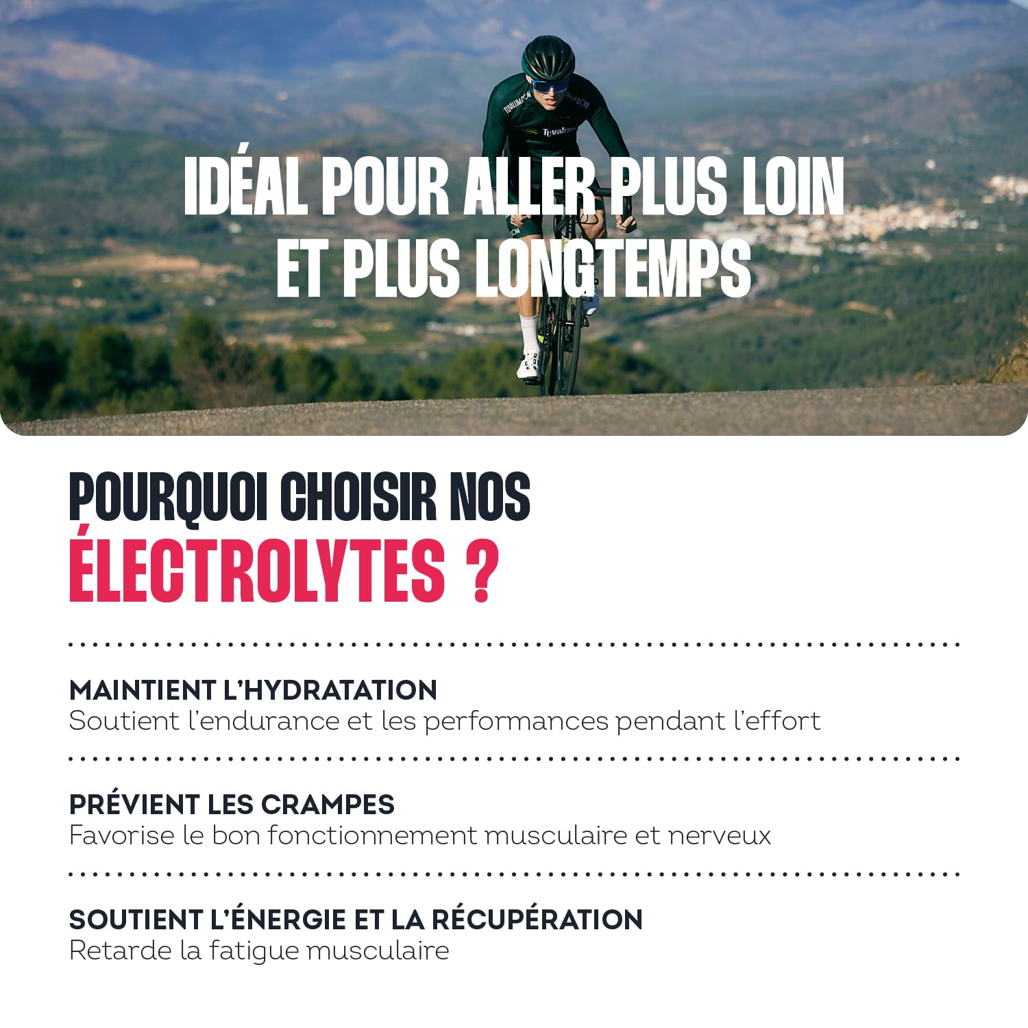 Impulse Nutrition - Électrolytes Poudre Citron - Sodium, Potassium, Magnésium, Calcium, Zinc - Hydratation, Énergie et Endurance - Anti-Crampes - Sans Édulcorants - Sport - 15 sachets