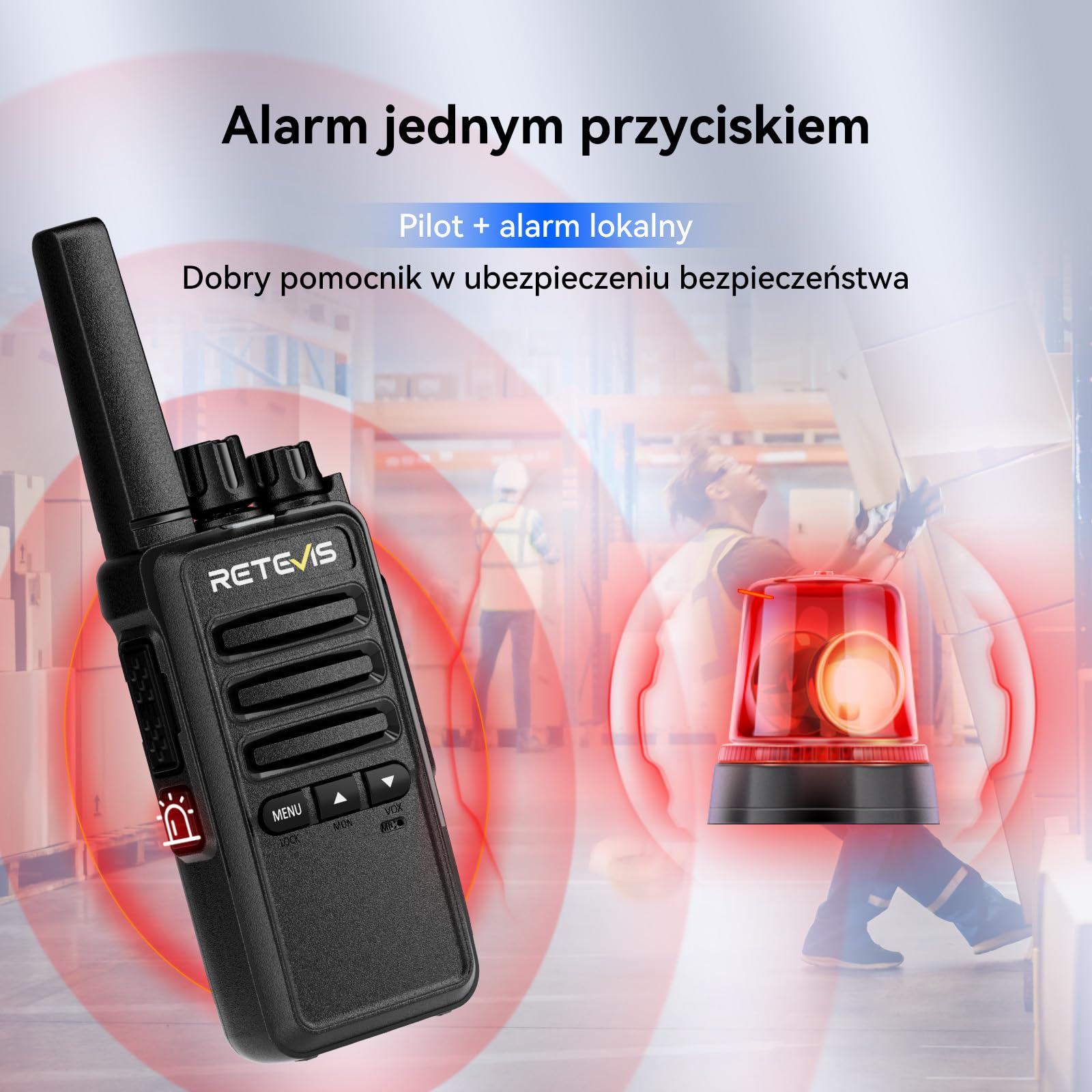 Retevis RT668B Walkie Talkie, z Sześcioma ładowarkami, PMR446 2 Way Radio, USB-C, 16 Kanałów, Akumulatorowe Walkie Talkie do Bezpieczeństwa, Restauracji, Magazynu (Czarne, 6 szt.)
