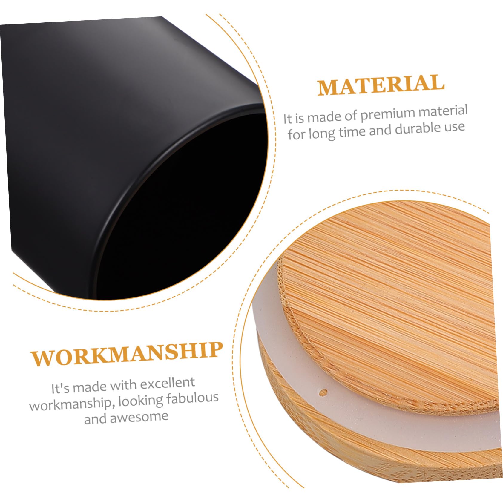 Beatifufu 4sets Glass Candle Jars with Lids for Glass Containers for Home Decor and Giving for Living Room and Bedroom