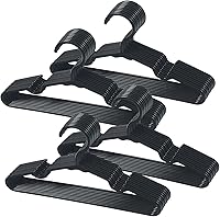 Vista 23 de 100 perchas antideslizantes para ropa de recién nacidos, para ropa de recién nacidos, para niños, niñas y niños pequeños