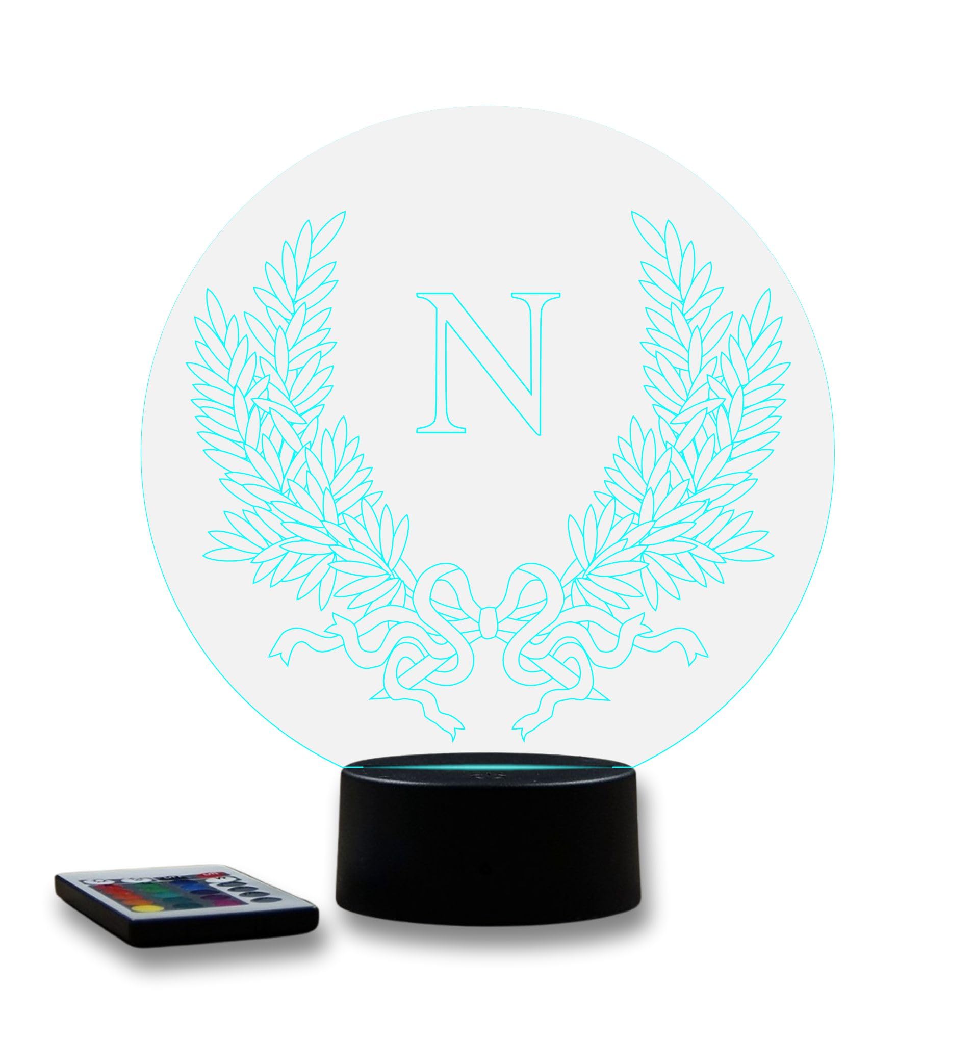 Lampe illusion 3D Napoléon LED 16 couleurs avec télécommande - 9