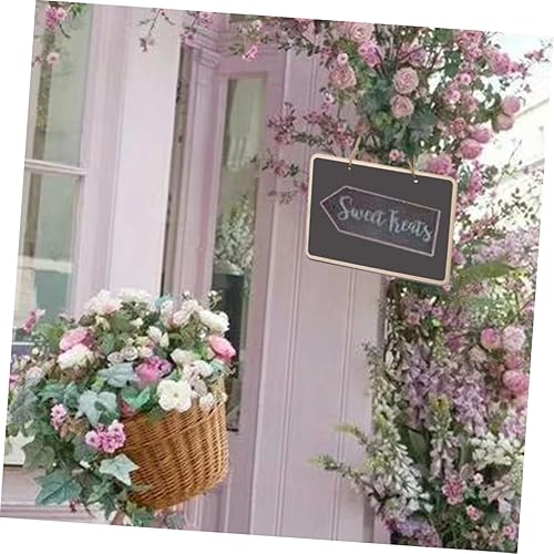 Miniatura 7 de 4 Pcs Hanging Mini Chalkboards Chalkboard Tags Hanging Chalkboard Mini Chalkboard Signs Mini Blackboard Signs