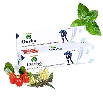 VPGRASSY Natural Ortho Cream 30gm | Ayurvedic Cream for Joints & Muscles