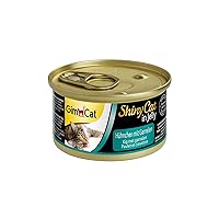 GimCat ShinyCat in gelatina pollo e gamberetto, Cibo umido in gelatina con carne e frutta per gatti