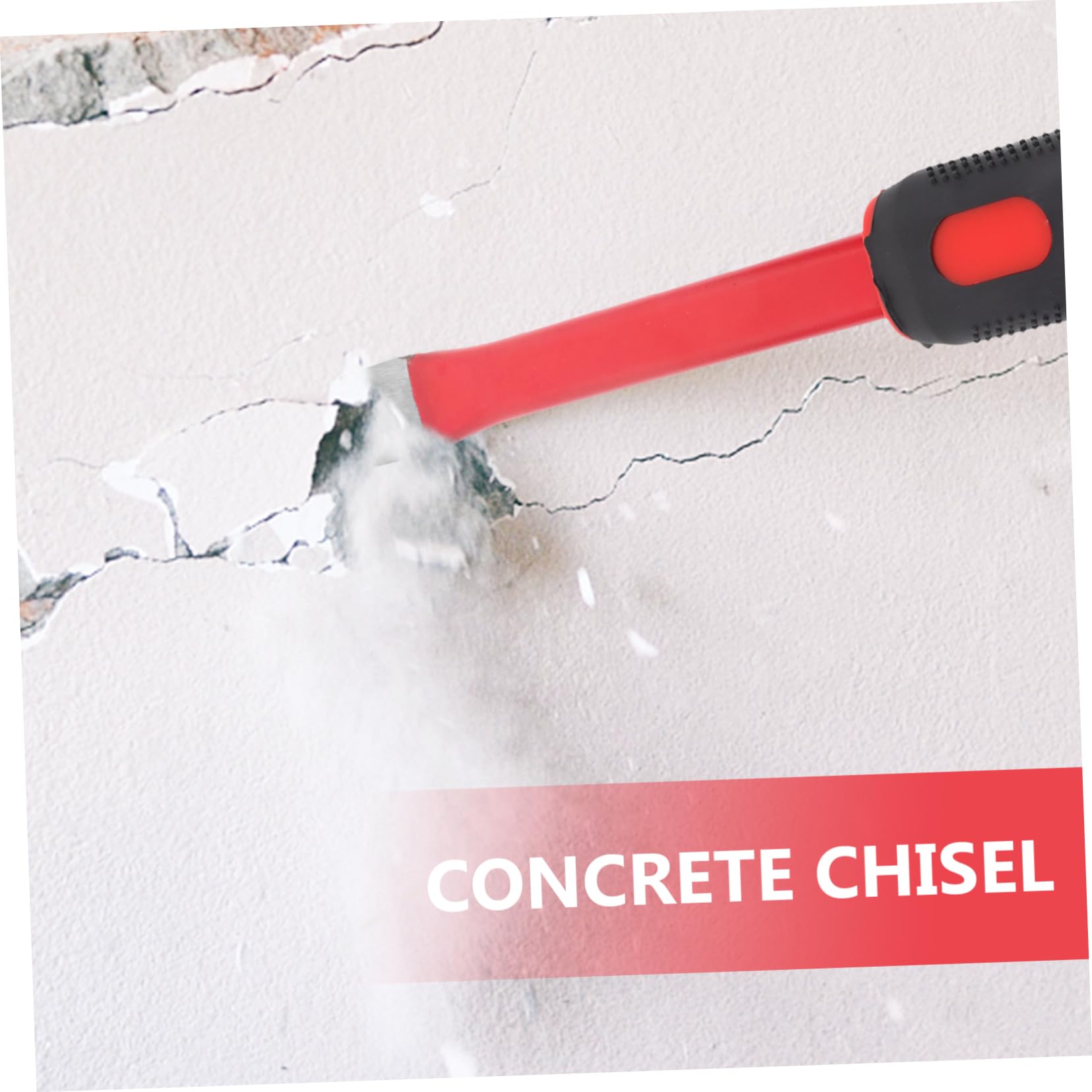 HOMOCONO 300mm Heavy Duty Concrete Chisel Masonry Tools Cold Chisel Set for Steel Demolishing