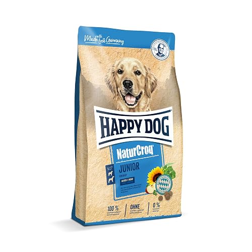 Happy Dog NaturCroq Junior 60694 - Alimento Completo con Hierbas para Perros jóvenes de 7 a 18 Meses - 1 kg