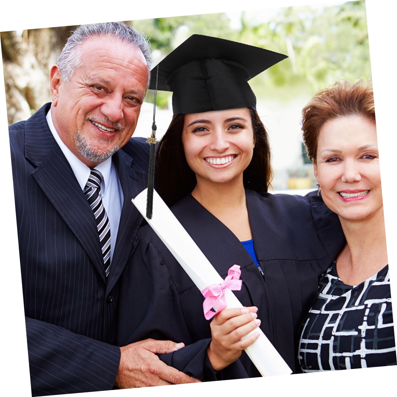 TOGEVAL 6pcs Graduation Tassels Date Drop Tassels for Doctoral Caps Durable Graduation Cap Accessories