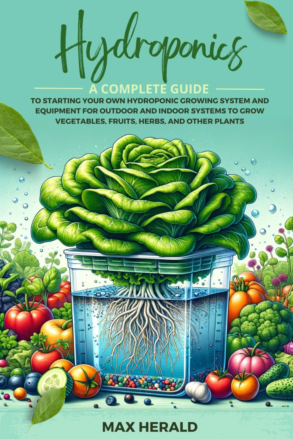HYDROPONICS: A COMPLETE GUIDE TO STARTING YOUR OWN HYDROPONIC GROWING SYSTEM AND EQUIPMENT FOR OUTDOOR AND INDOOR SYSTEMS TO GROW VEGETABLES, FRUITS, HERBS, AND OTHER PLANTS      Paperback – February 22, 2020