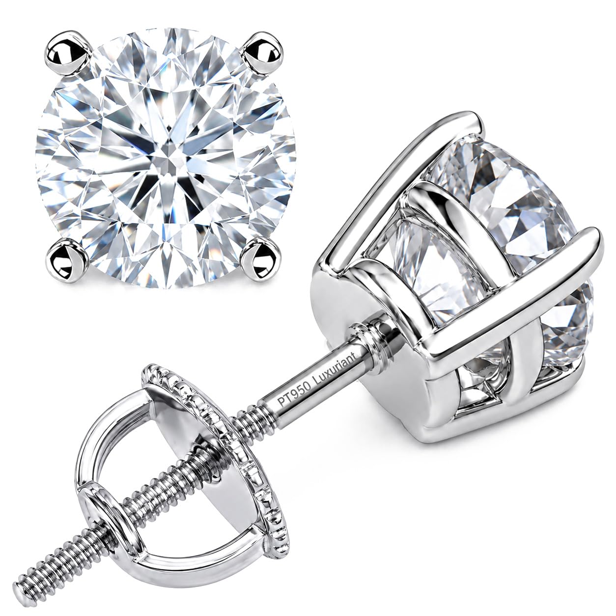 Shop LC IGI Certified Lab Grown Diamond Stud Earrings