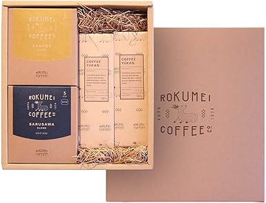 Amazon Rokumei Coffee Co ロクメイコーヒー コーヒーギフト コーヒー お菓子 セット 2種10pcs コーヒー羊かん 2本 ドリップコーヒー ギフト 誕生日シール Rokumei Coffee Co ドリップバッグ 通販