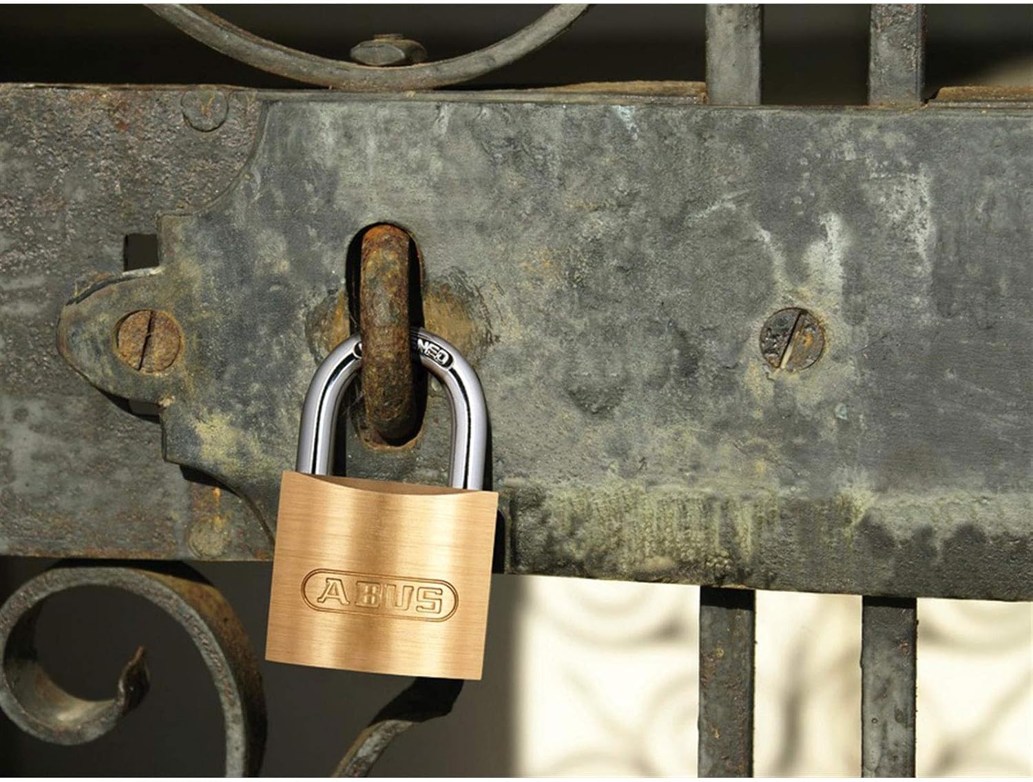 Abus 55/40mm Brass Padlock KA