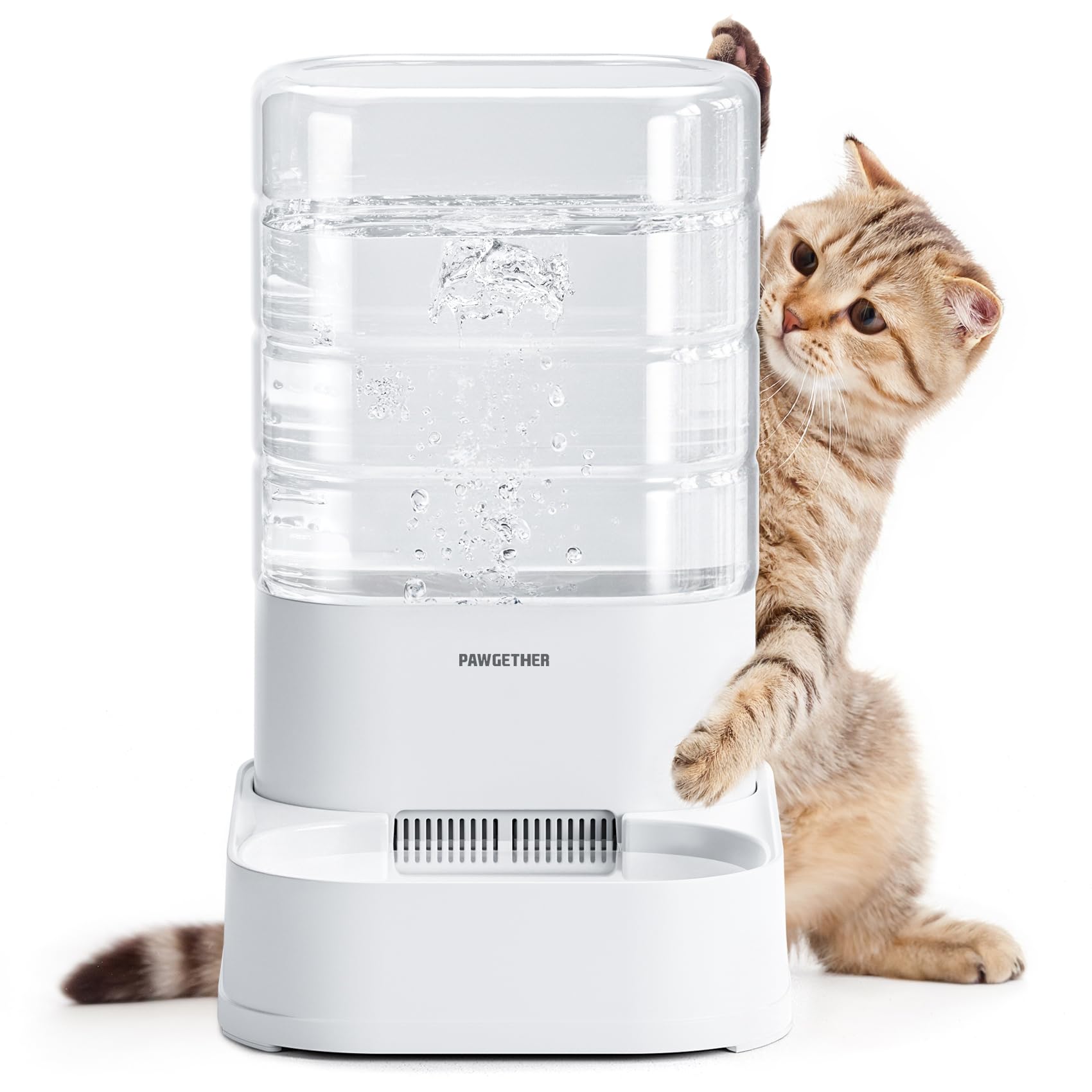 Pet Supplies : PAWGETHER Automatic Cat Water Dispenser with 1 Filter  Gravity Water Bowl for Dogs, 1 Gallon/3.5L Dog Water Bowl Dispenser, Cat  Waterer, Easy to Fill : Amazon.com