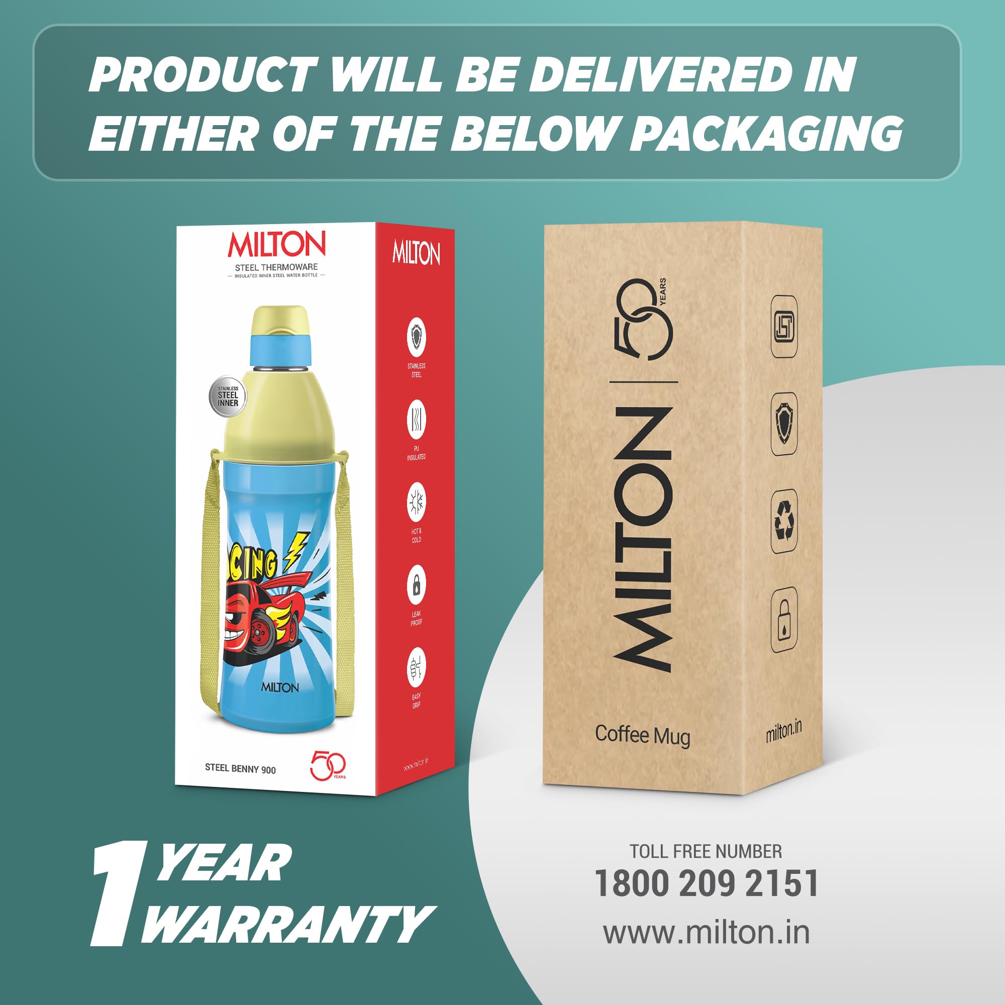 Milton Steel Benny 400 Water Bottle - Kids Leak Proof -7 Milton Steel Benny 400 Water Bottle - Kids Leak Proof -7