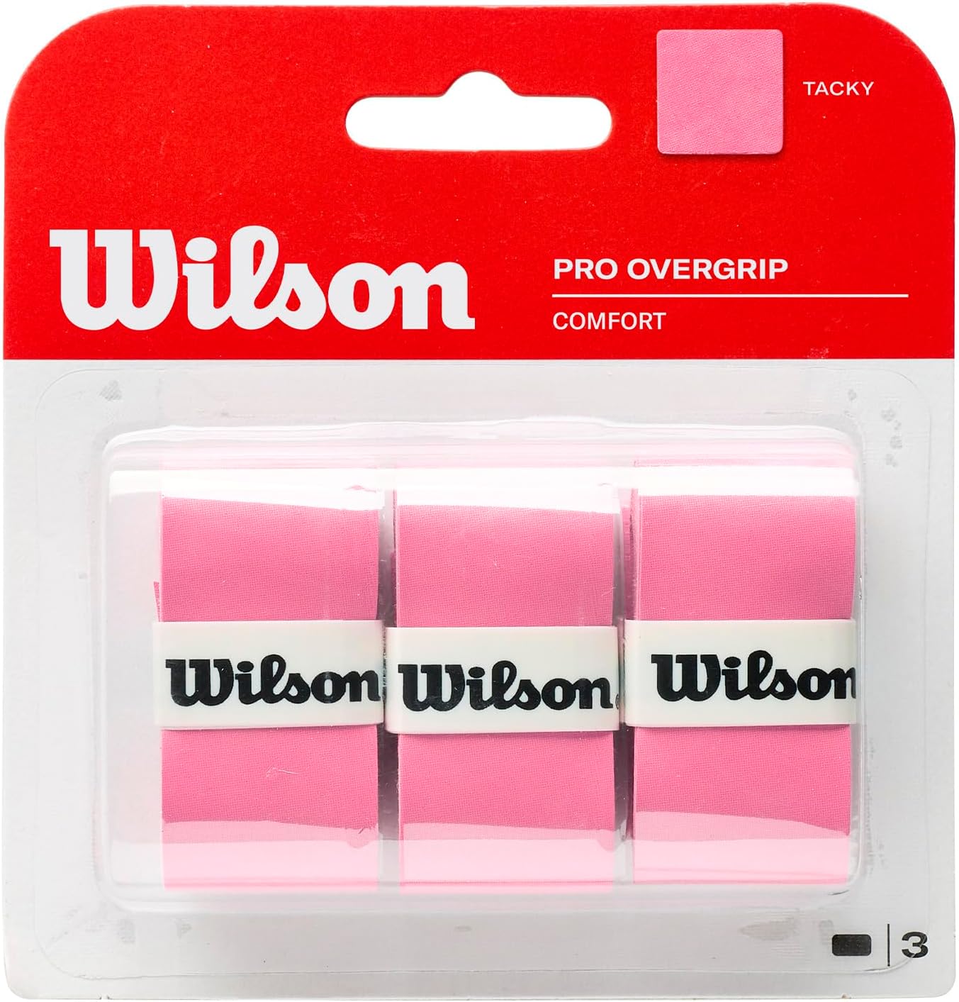Wilson Unisex Griffband Pro Overgrip, weiß, 30 Stück, WRZ4017WH