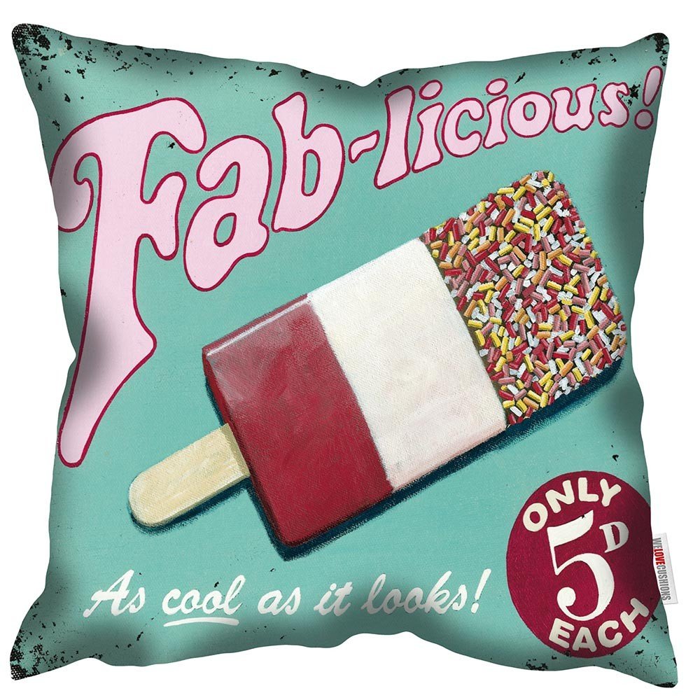 Fab-Licious Lolly - Martin Wiscombe - Art Print Cushion