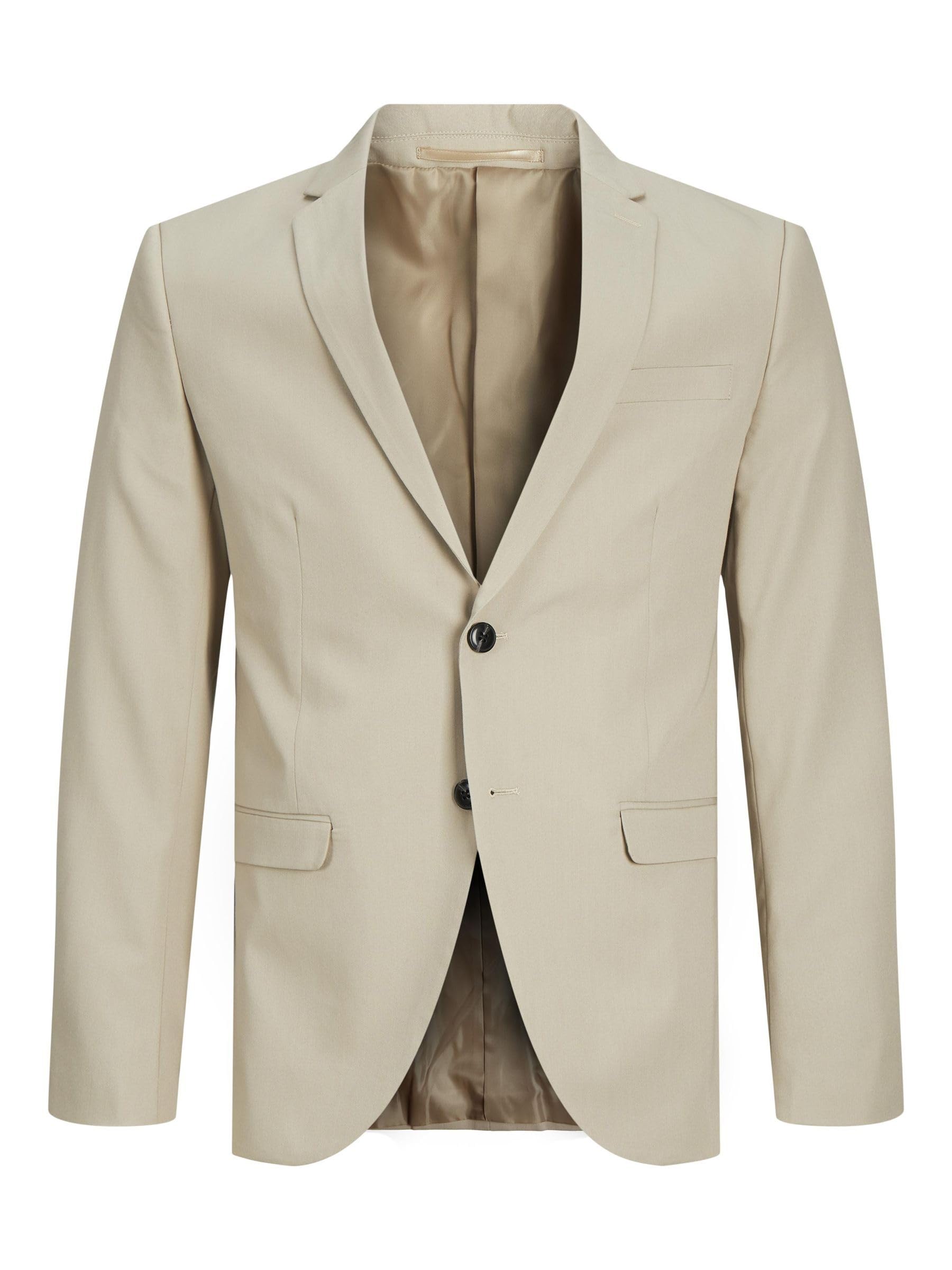 JACK&JONES Men's JPRFRANCO Blazer NOOS, Pure Cashmere/Fit:Super Slim FIT, 40R