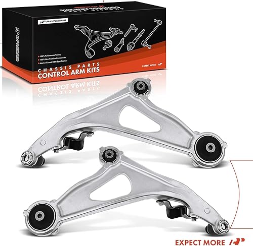 Miniatura 9 de A-Premium 2 brazos de control delanteros inferiores, con rótula y buje, compatibles con Nissan Pathfinder 2013-2020, Infiniti QX60 2014-2022, JX35