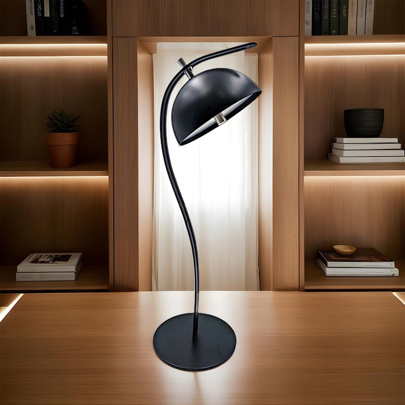 Regulowana lampa biurkowa – dekoracyjna lampa biurkowa, lampka nocna z czułą kontrolą, lampa z ciepłym oświetleniem świecącym, oświetlenie wewnętrzne artykuły domowe, oświetlenie stołu do użytku