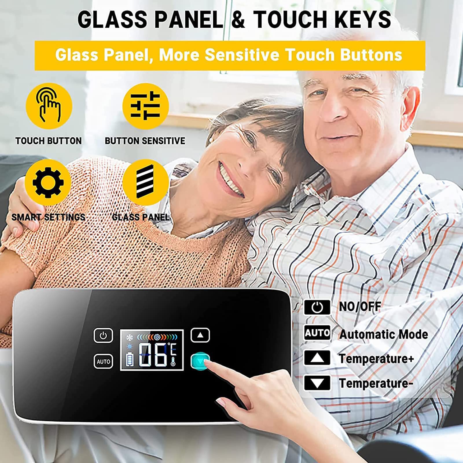 Custodia da viaggio per dispositivo di raffreddamento dell'insulina - per farmaci per il diabete - frigorifero per farmaci - display a LED - controllo della temperatura 2 ~ 8 ℃ - ideale per uso