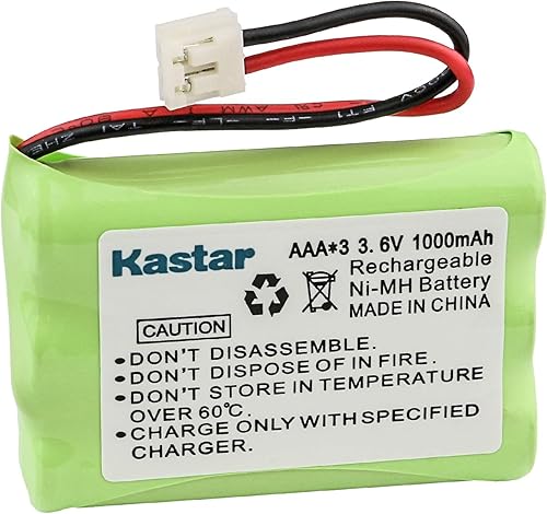 Miniatura 2 de Kastar Paquete de 4 pilas AAA 3.6V EH 1000mAh Ni-MH para Motorola MD-4260/7101/7151/7161/7251//261/761/781/791/7101/7151/7161 SD4501/4502/455000