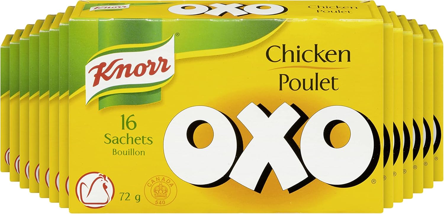 Knorr OXO Bouillon for rich deep flavor Chicken Sachets easy to use