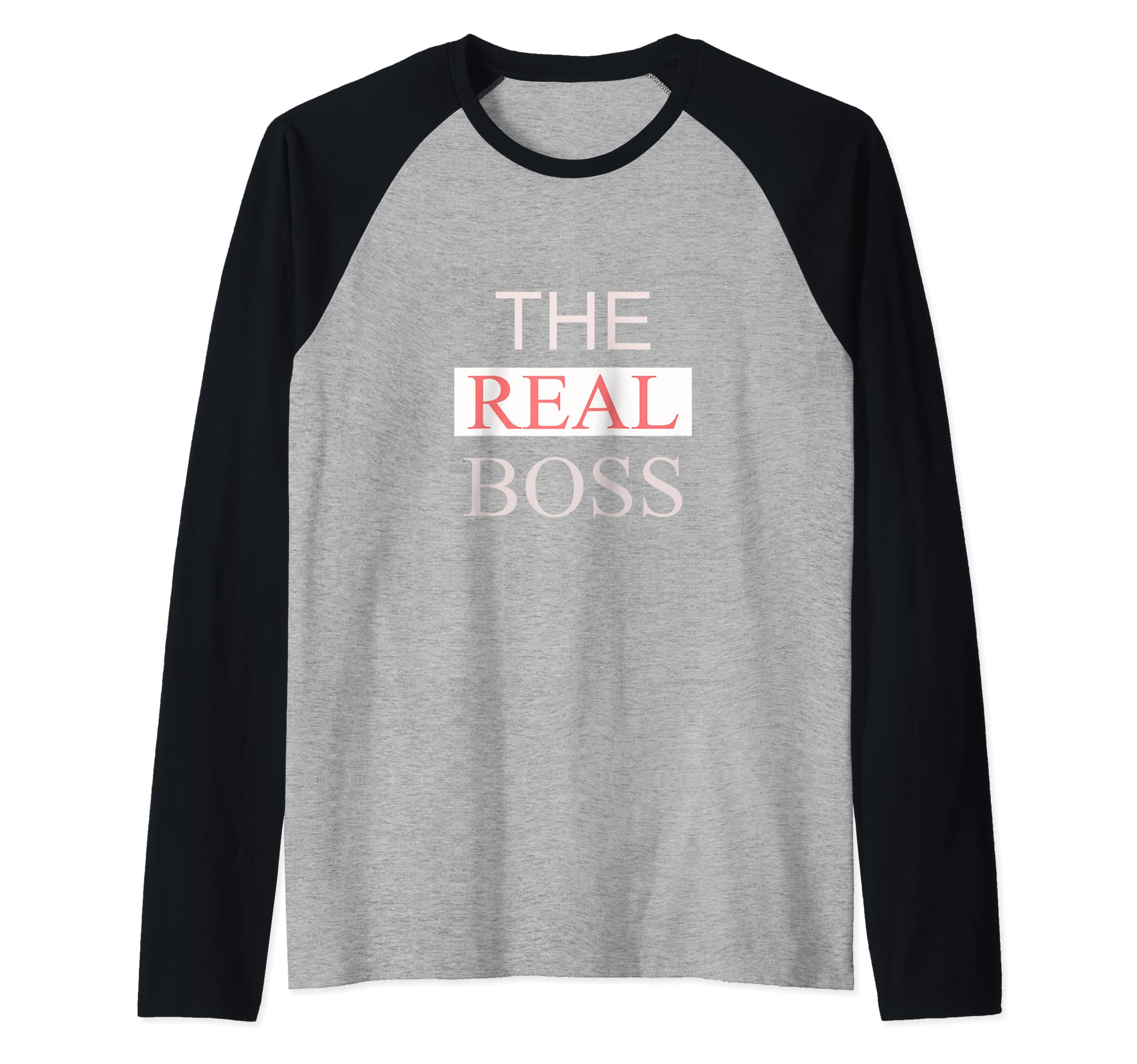 The Boss – German Text "Partnerlook deine Bessere Hälf" [ Raglan Baseball Tee