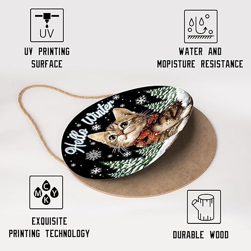 Miniatura 305 de Cartel divertido de No Soliciting para casa de 12 x 12 pulgadas, letreros de madera para puerta delantera, rústico, no solicitar, decoración Sin