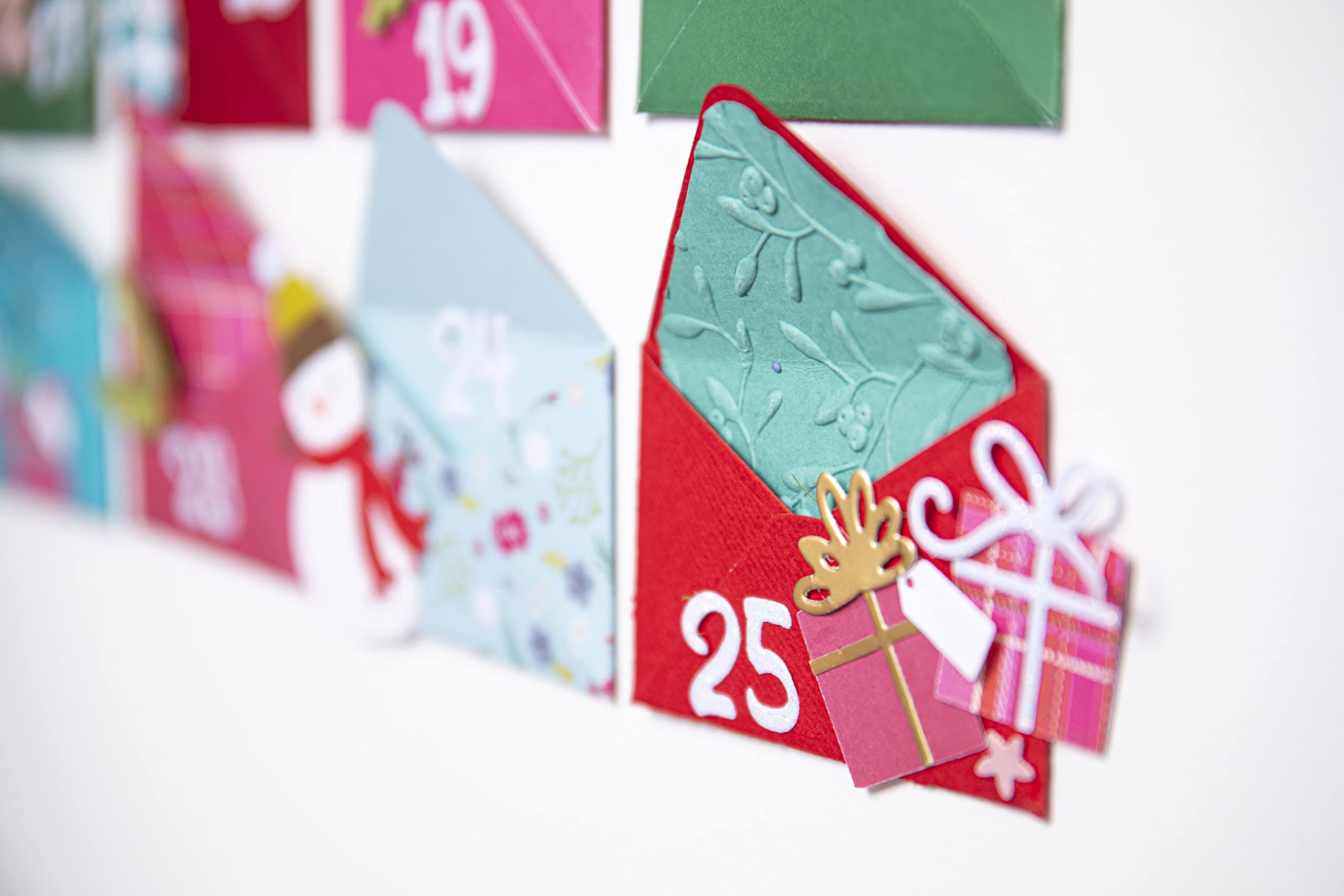 Amazon.co.jp: Sizzix Surfacez 柄紙 A4 フェスティブ 80PK | 665992