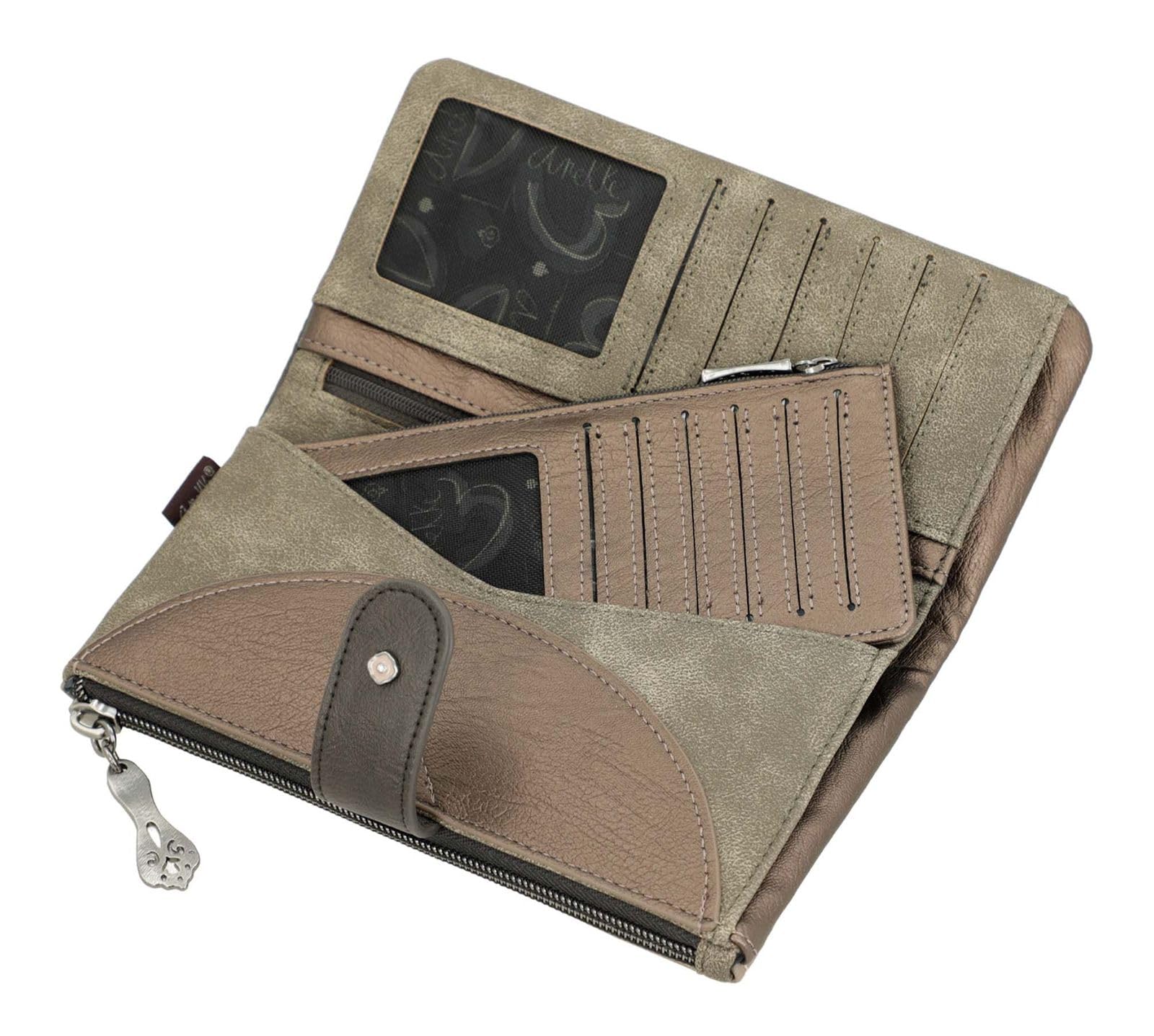 Billetero Grande Flexible RFID Real