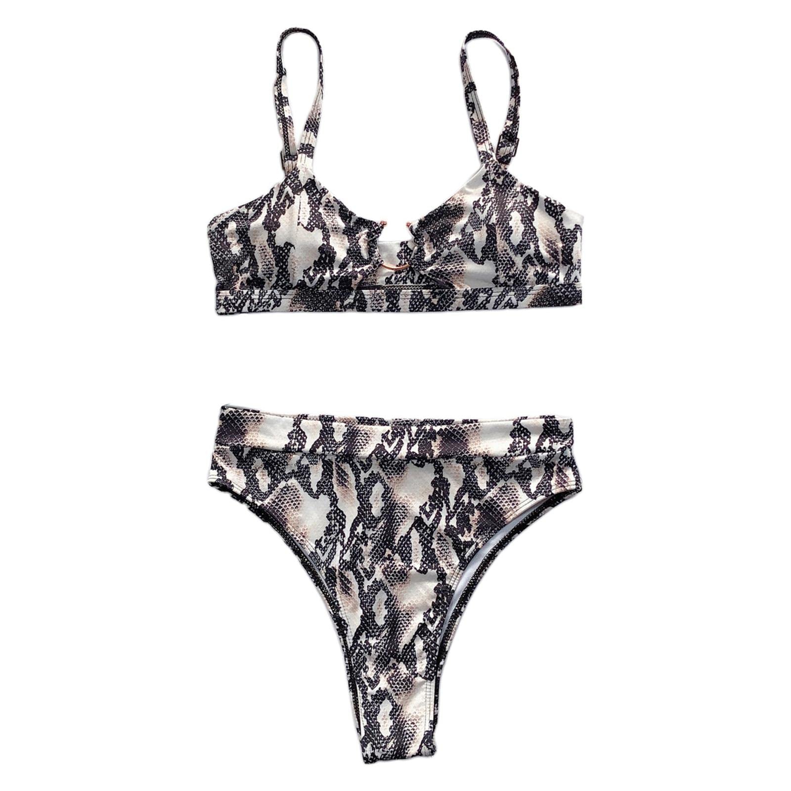 Set Two Pieces Swimwear Beach Bathing Suit Beachwear Serpentine_XL