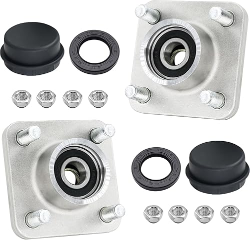 Conjunto de cubo de rueda delantera para Yamaha G2G8G9G14G16G19G22G29 Drive, reemplaza OEM # JG5-WF511-10-00, JG5-WF511-00