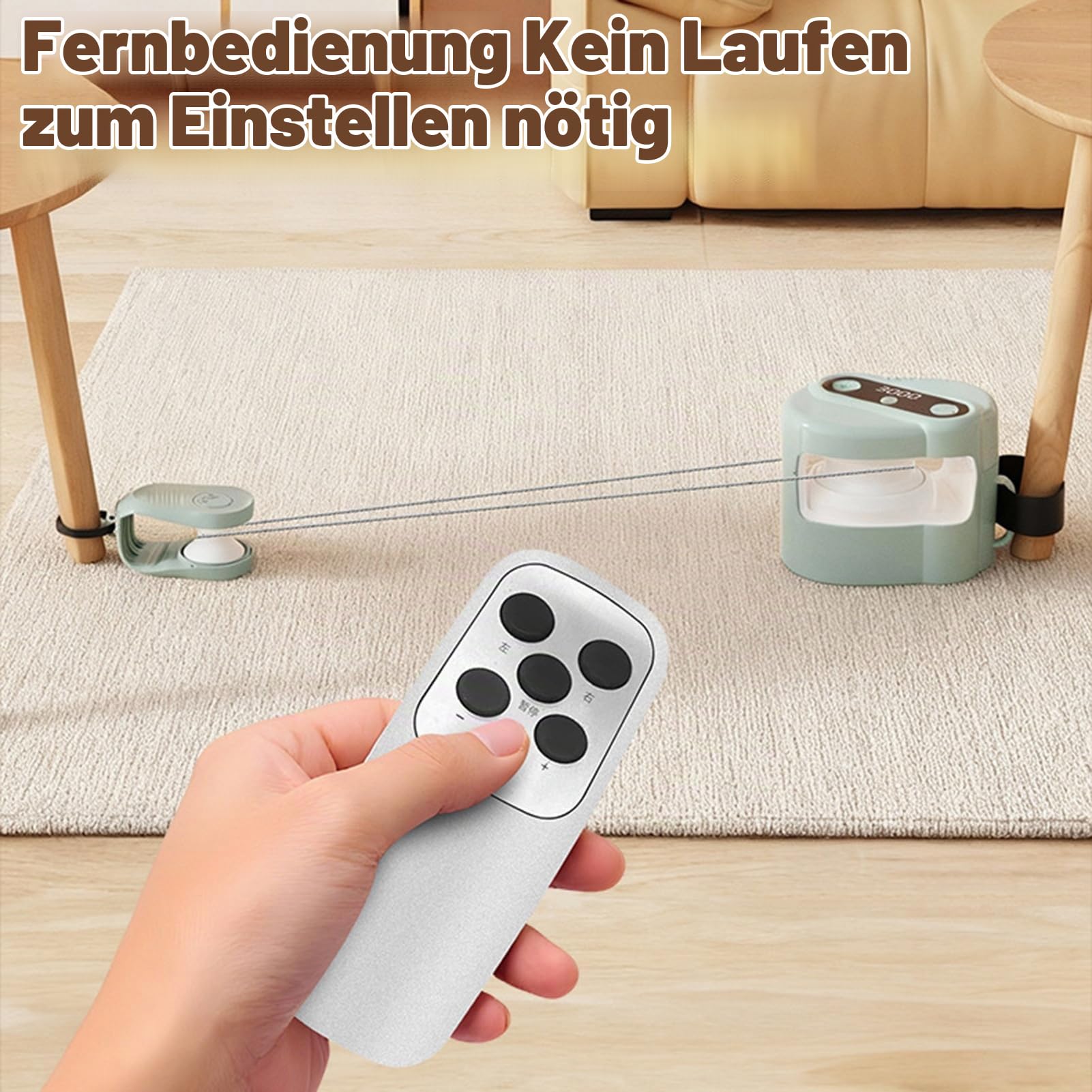 Katzenspielzeug Elektrisch, Laufband, Automatisch / ferngesteuertes für Katzen, Auto- und manuellen Modi,USB Wiederaufladbarer Interaktives Katzenspielzeug Simuliertes Katzenjagdspielzeug (Blau)