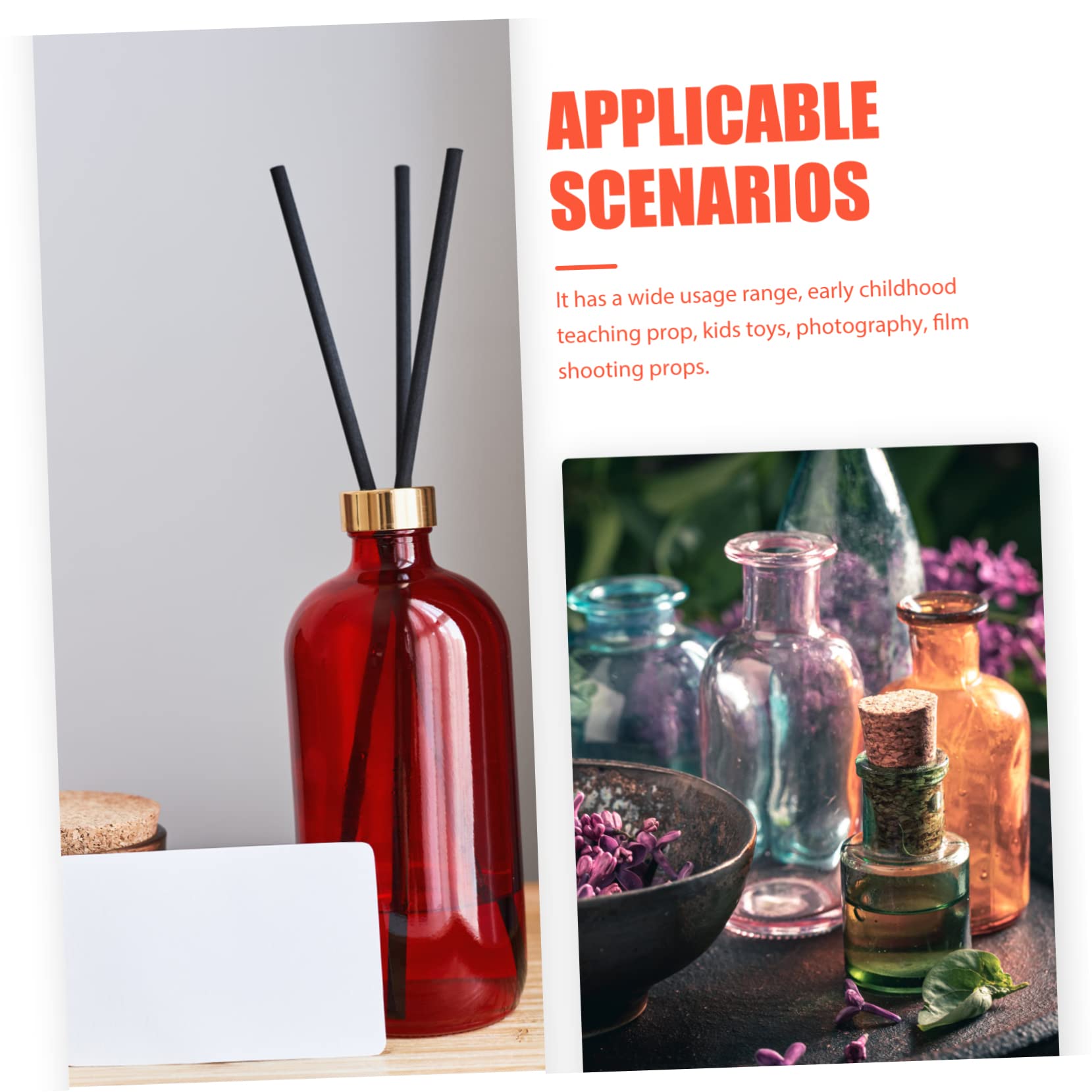 Mikinona 300pezzi Diffusore Aromatico Fiore per Decorazione Casa Diffusore Passivo per Oli Essenziali Fragranza Naturale per Ambienti e Uffici Design Elegante per Ogni Stanza