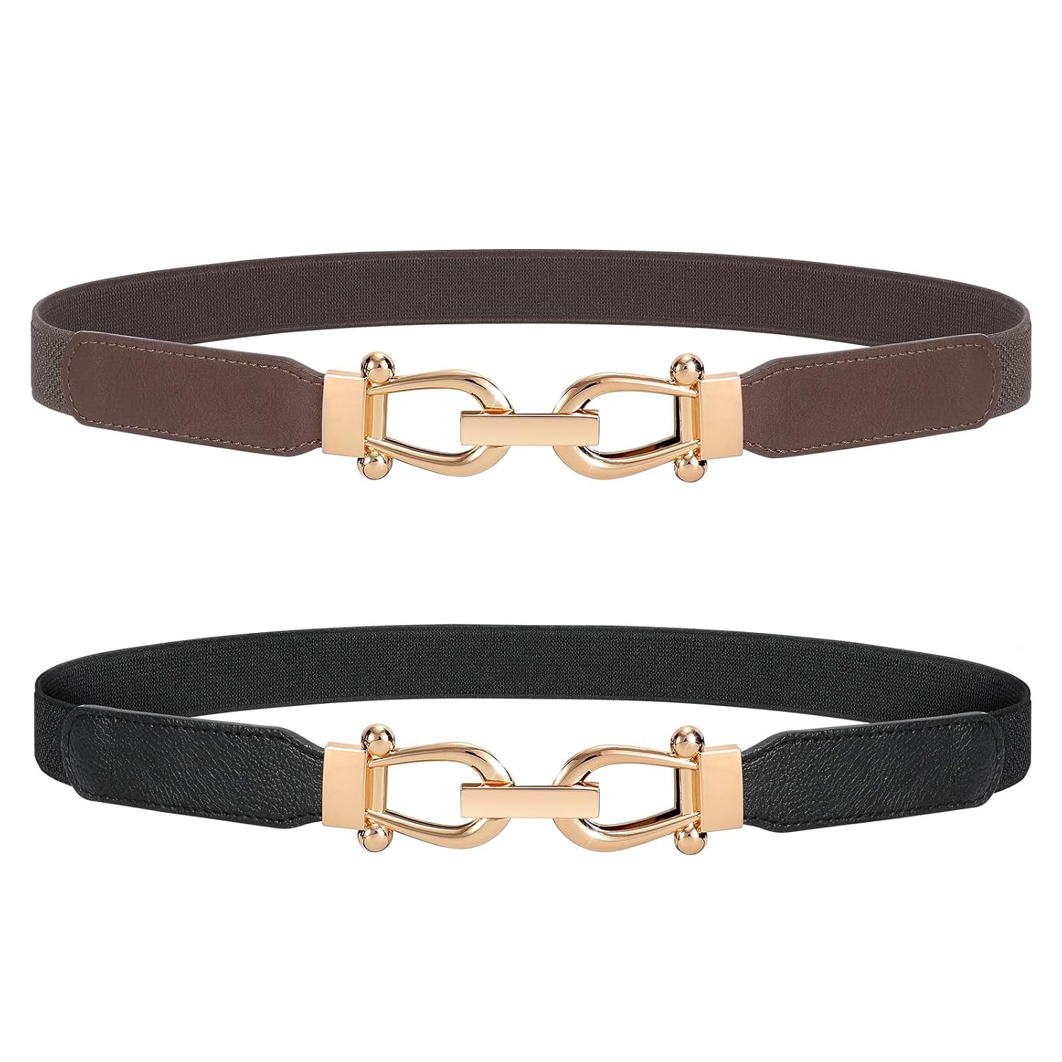 JASGOOD Stretchy Elastic Skinny Waist Belt - Image 10