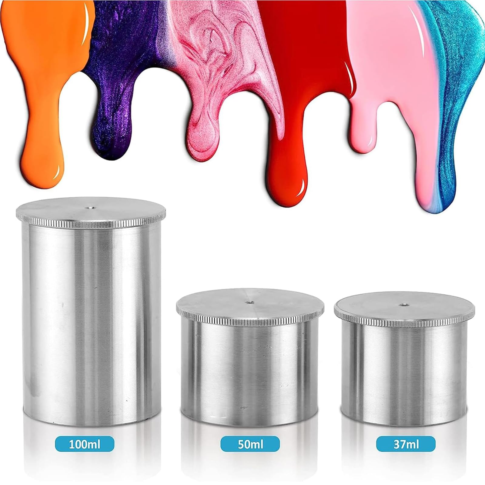 Hidrómetro De Densidad De Líquidos De Alta Precisión, Vaso De Densidad De Pintura De Acero Inoxidable con Caja De Almacenamiento, para Medir La Gravedad Específica De Los Recubrimientos