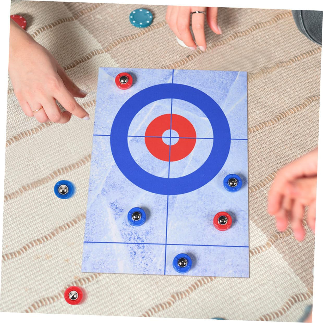 Accessori per Shuffleboard Perline Rotolanti 32 Pezzi