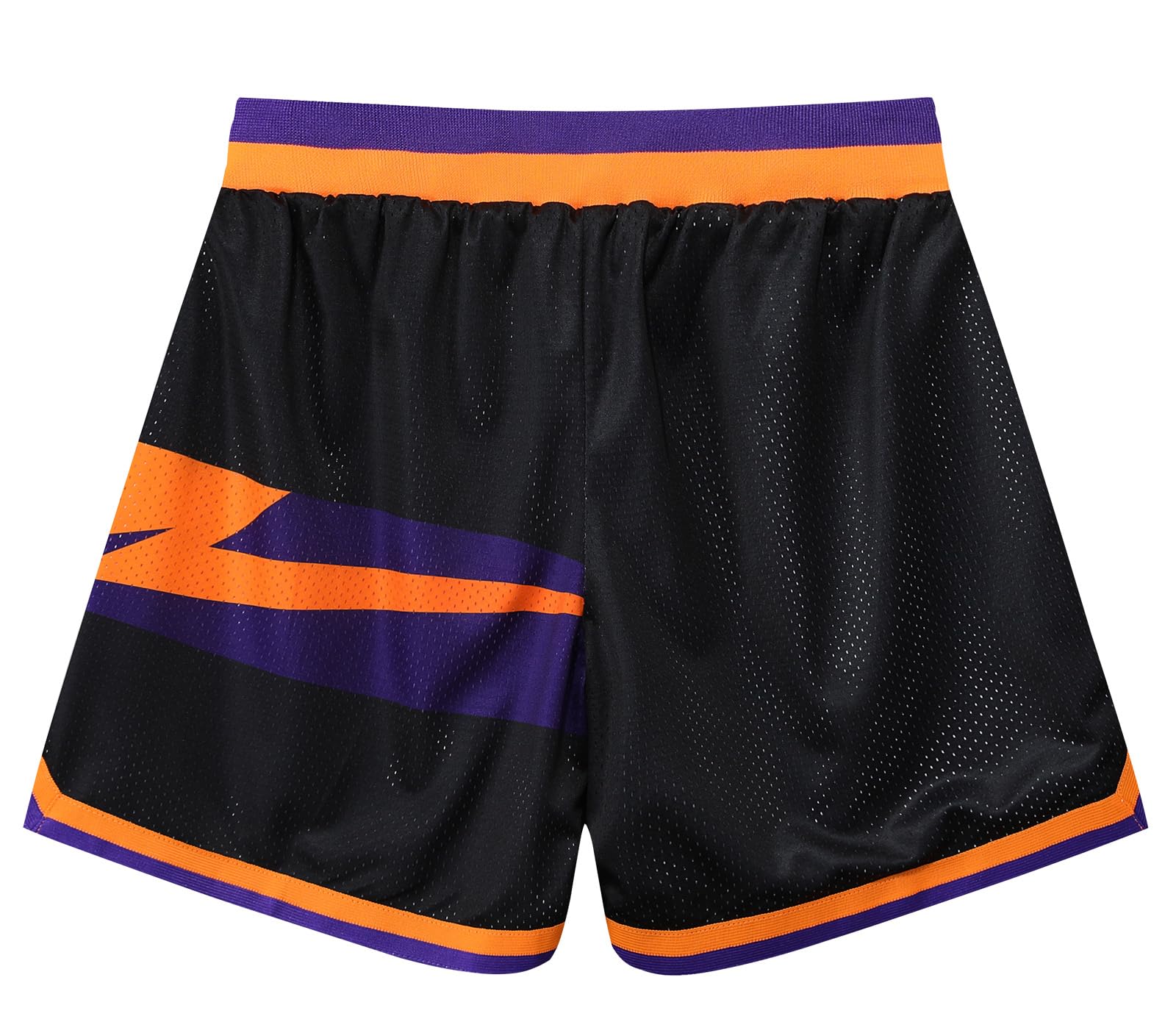 ZACAGO Mens Retro Basketball Shorts Cool Lightweight Mesh Gym Shorts Graphic Sports Athletic Drawstring Short