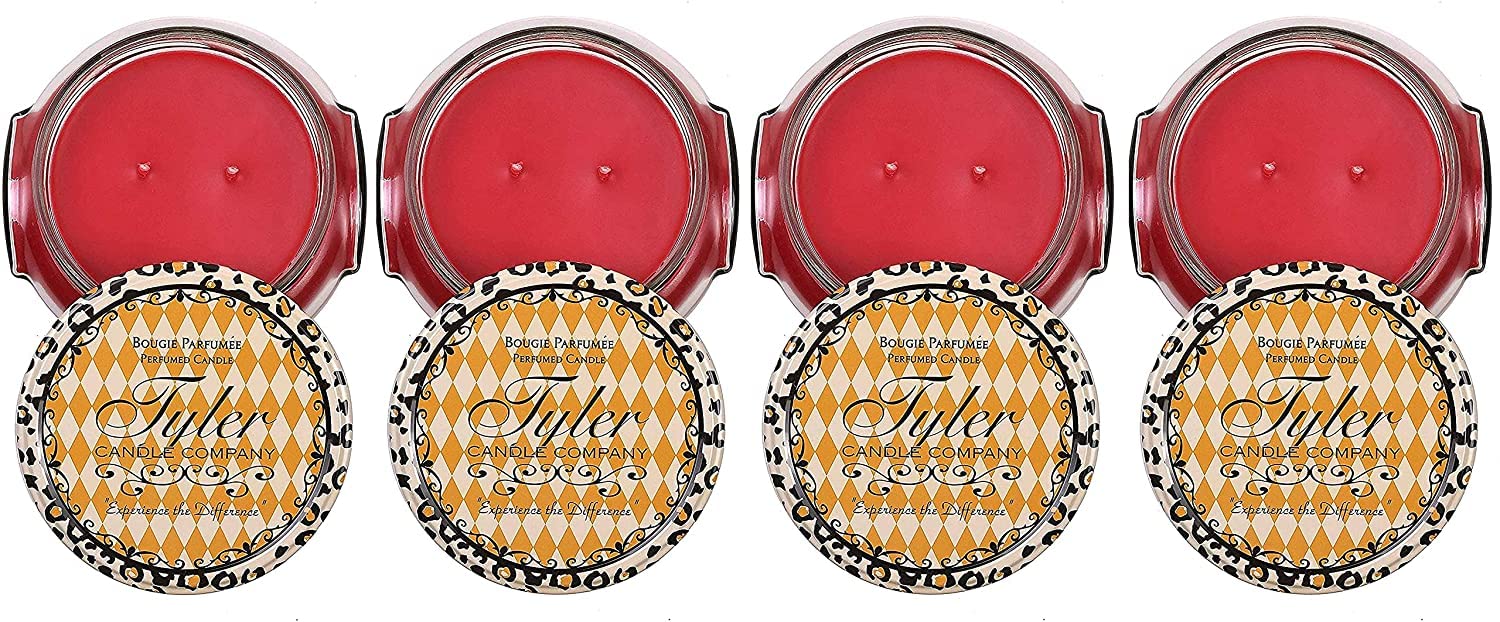 Tyler Candle Co A Christmas Tradition 22oz Candle (4 Pack w Matches)
